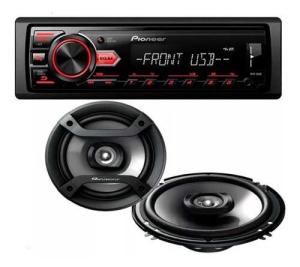 Auto Radio Pioneer MXT-86UB + Parlantes