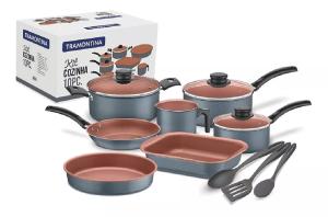 Bateria de cocina TRAMONTINA 10 Piezas TURIM 202986114
