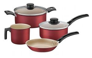 Bateria de cocina TRAMONTINA 4 Piezas TURIM 20298702