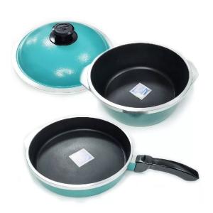Cacerola 2011 + Sarten 3001 Doña TINA DT5011 AQUA