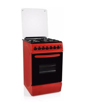 Cocina 4H ELDOM Combinada FLORENCIA Roja