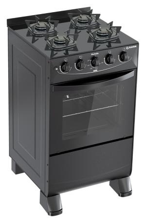 Cocina 4H  Eldom Marbella VETRO Negra