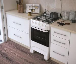 Cocina 4H MUELLER Fratello MFI4BB Blanca