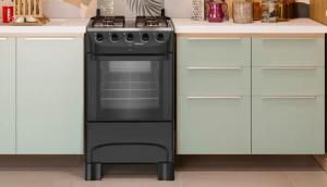 Cocina 4H MUELLER Fratello MFI4BB Negro