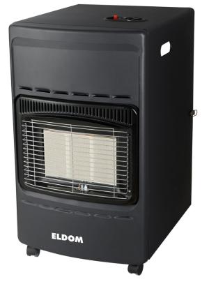 Estufa a gas ELDOM c/valvula Negra G:2A Valvula 30D