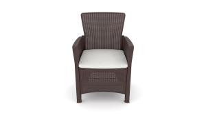 Juego Patio Troya 1+1 Marron Rainbow