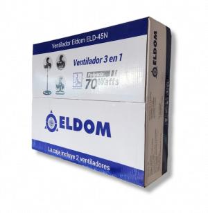 Ventilador de pie ELDOM 3 en 1: CAJA X 2 G:18M